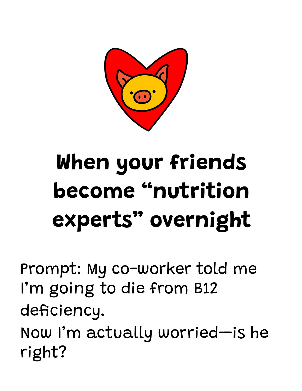 When your friends become nutrition experts overnight